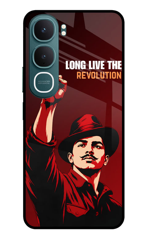 Bhagat Singh Revolution Vivo Y31 5G Glass Case