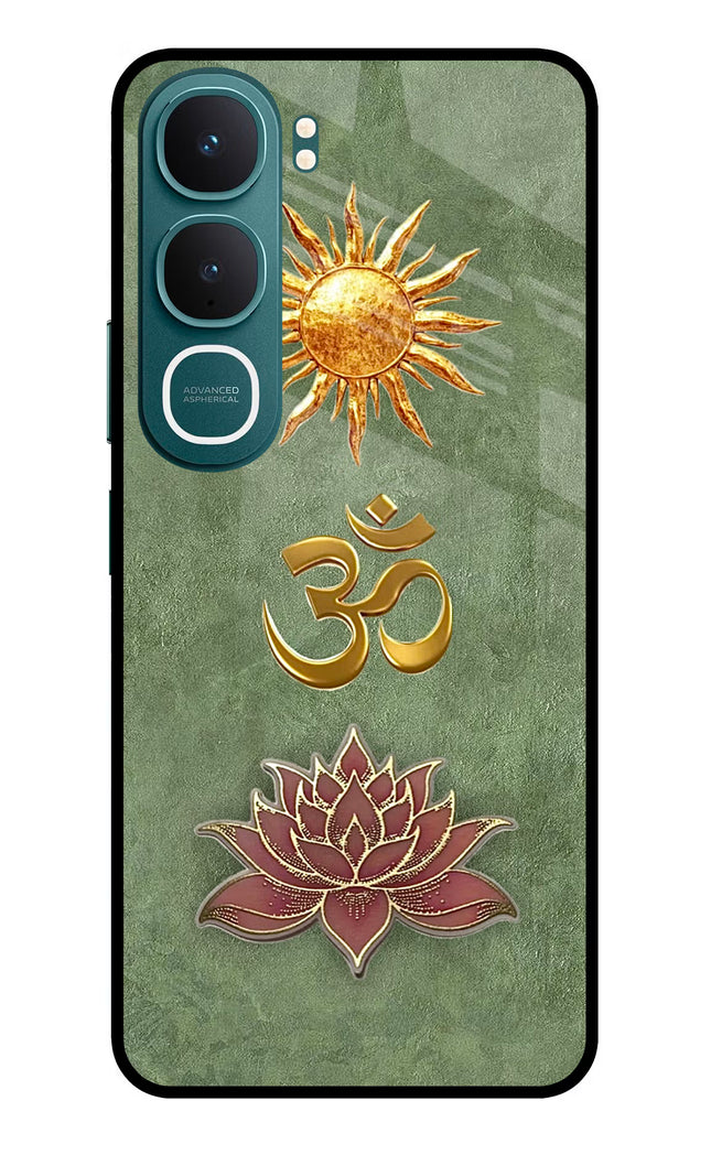 Om & Lotus Vivo Y31 5G Glass Case