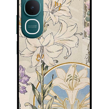 White Lily Vivo Y31 5G Glass Case