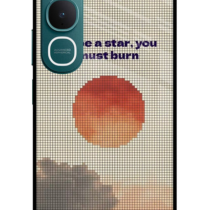 Pixel Sun Vivo Y31 5G Glass Case
