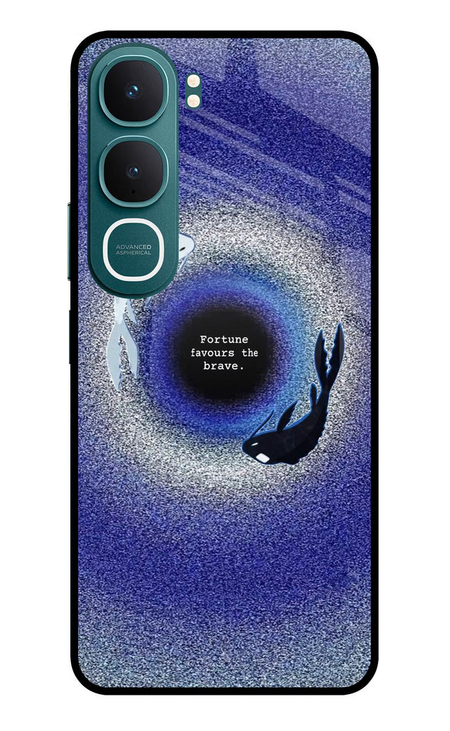 Dark Koi Vivo Y31 5G Glass Case