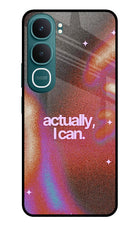 Pink Aura Vivo Y31 5G Glass Case