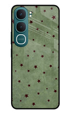 Green Stars Vivo Y31 5G Glass Case