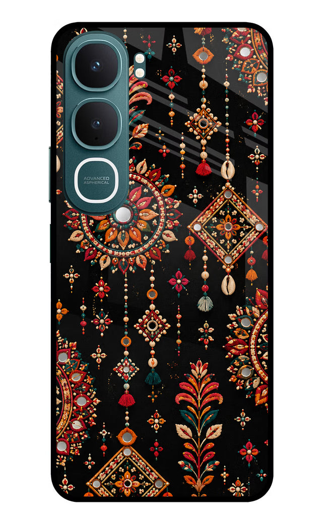 Boho Noir Vivo Y31 5G Glass Case