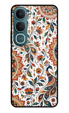 White Mayura Vivo Y31 5G Glass Case
