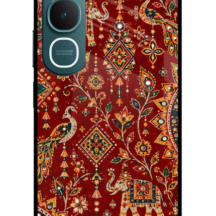 Laal Riwaaz Vivo Y31 5G Glass Case
