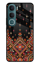 Noir Mehfil Vivo Y31 5G Glass Case
