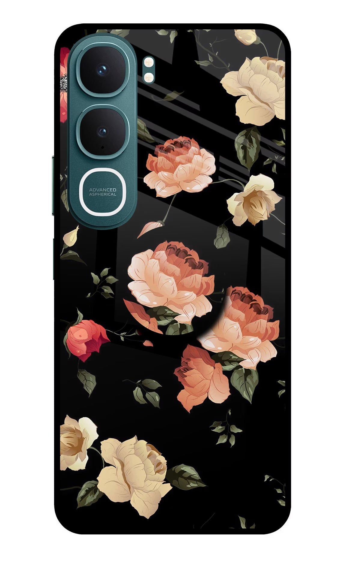 Flowers Vivo Y31 5G Pop Case by Casekaro