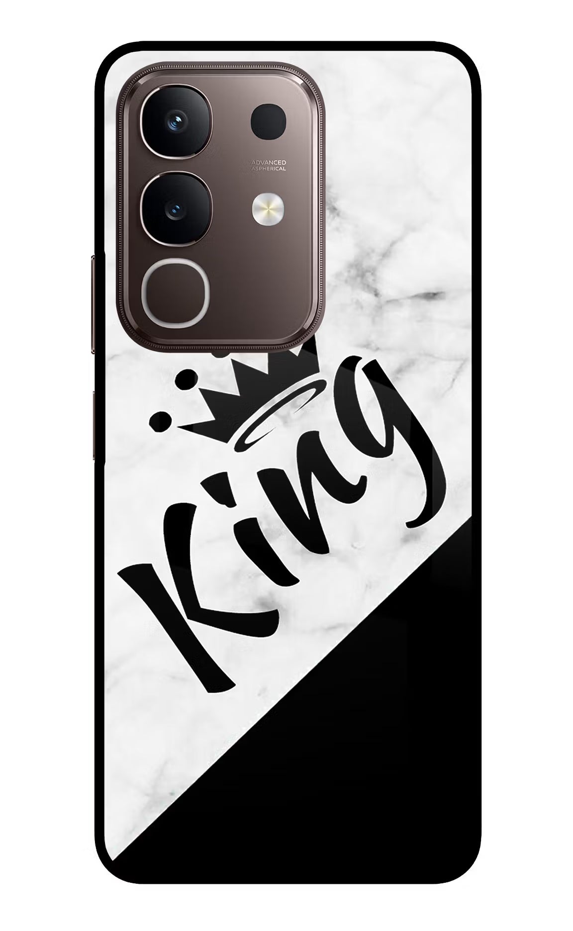 King Vivo Y31 Pro 5G Glass Case Back Cover by Casekaro