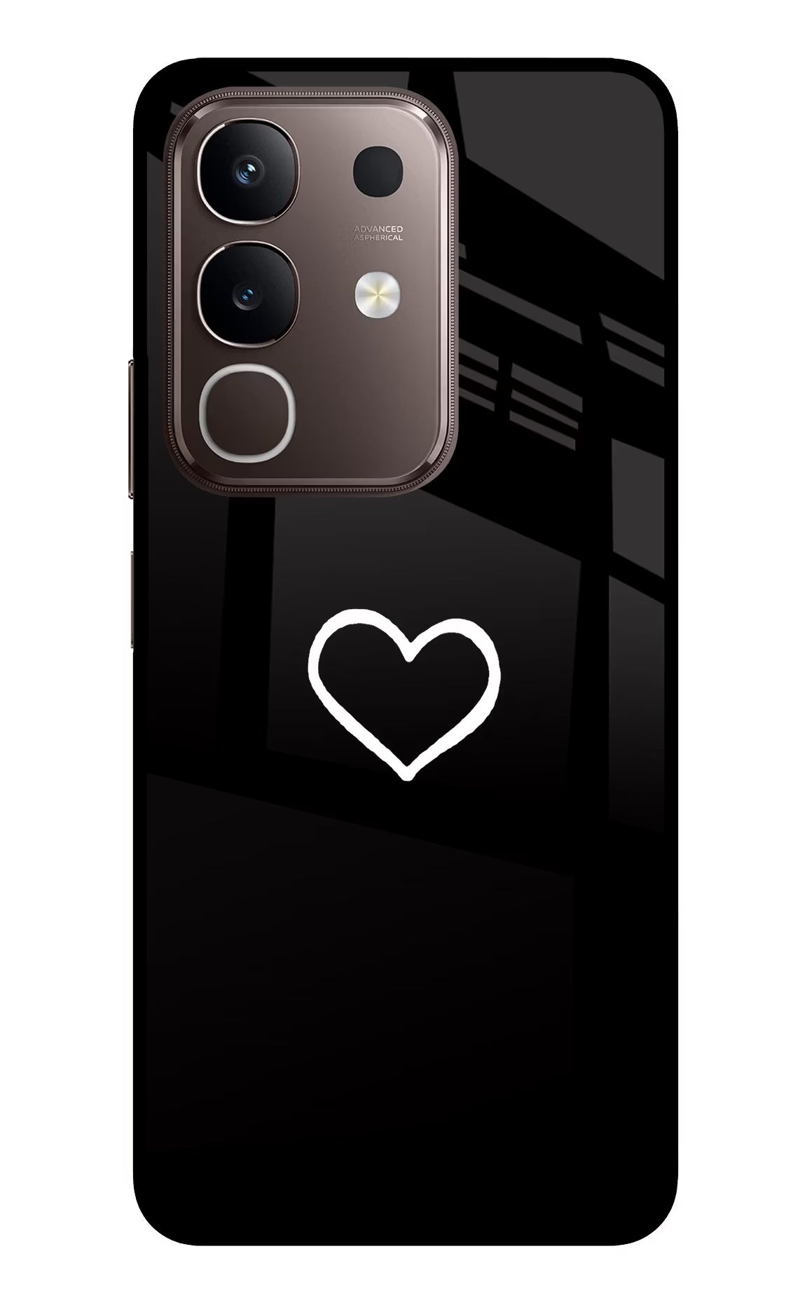 Heart Vivo Y31 Pro 5G Glass Case Back Cover by Casekaro