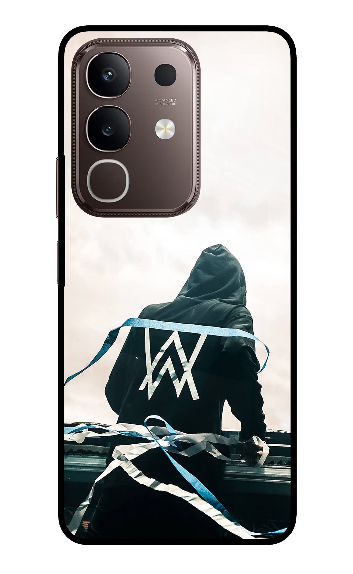 Alan Walker Vivo Y31 Pro 5G Glass Case Back Cover by Casekaro