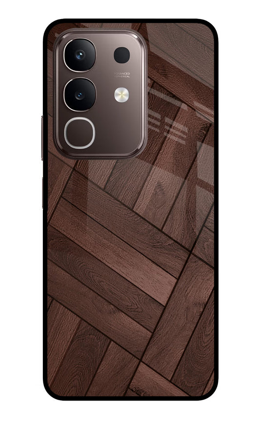 Wooden Texture Design Vivo Y31 Pro 5G Glass Case