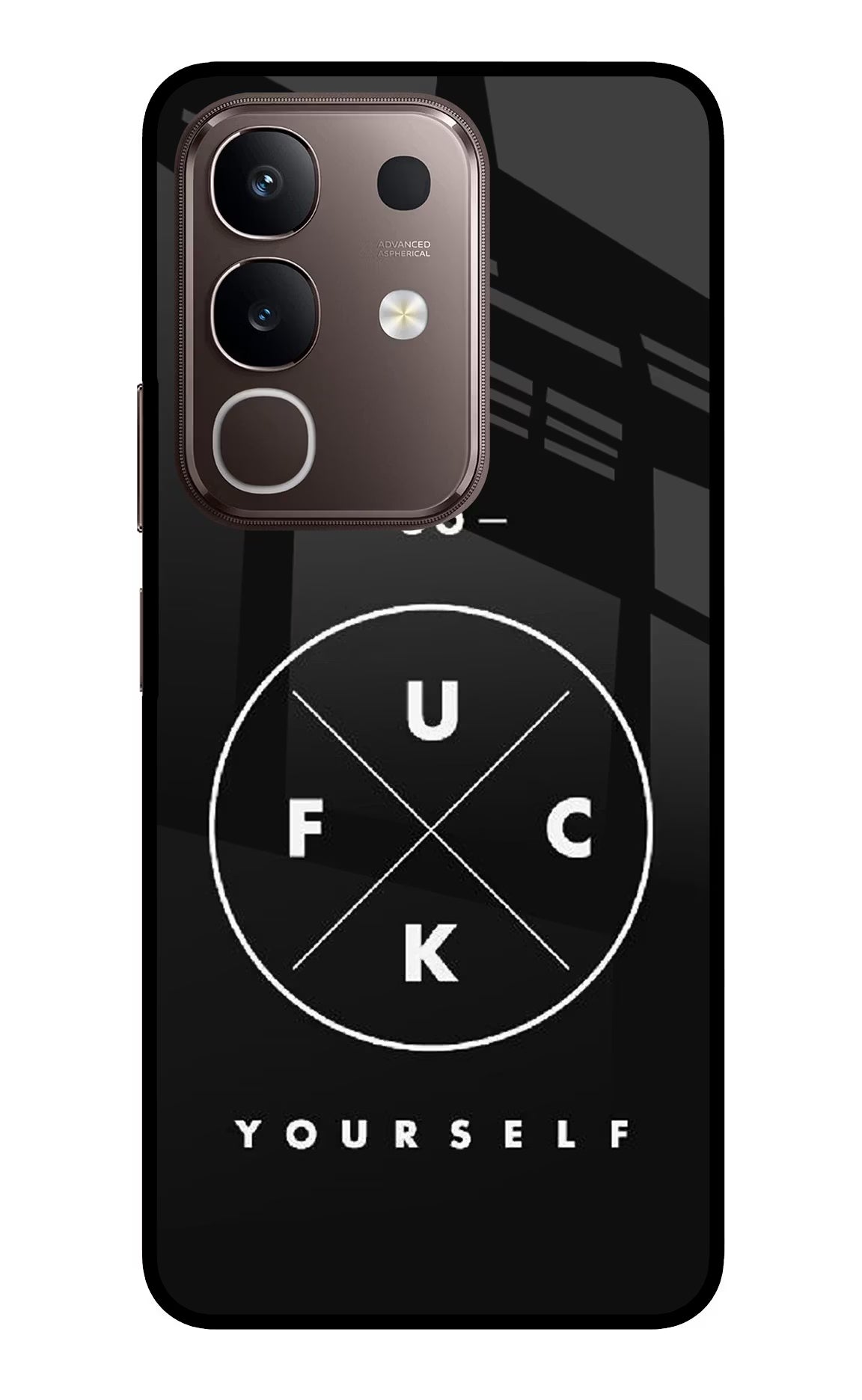 Go Fuck Yourself Vivo Y31 Pro 5G Glass Case