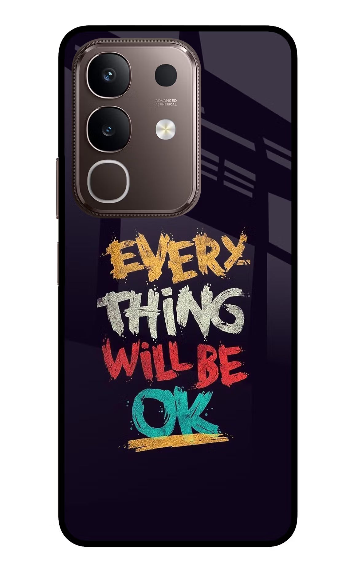 Everything Will Be Ok Vivo Y31 Pro 5G Glass Case