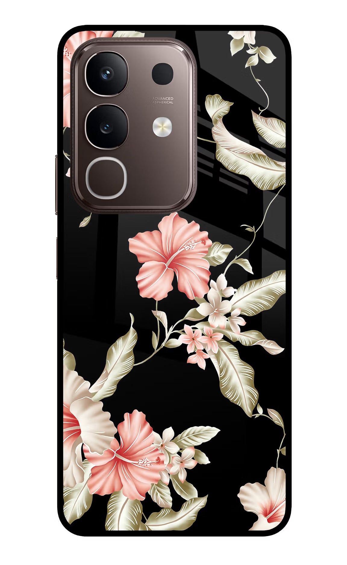 Flowers Vivo Y31 Pro 5G Glass Case