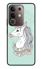 Unicorn Wallpaper Vivo Y31 Pro 5G Glass Case