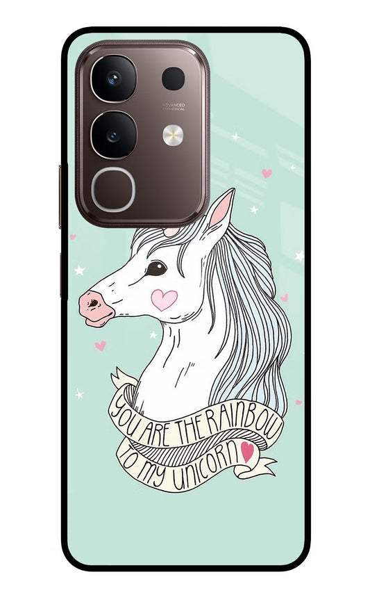 Unicorn Wallpaper Vivo Y31 Pro 5G Glass Case