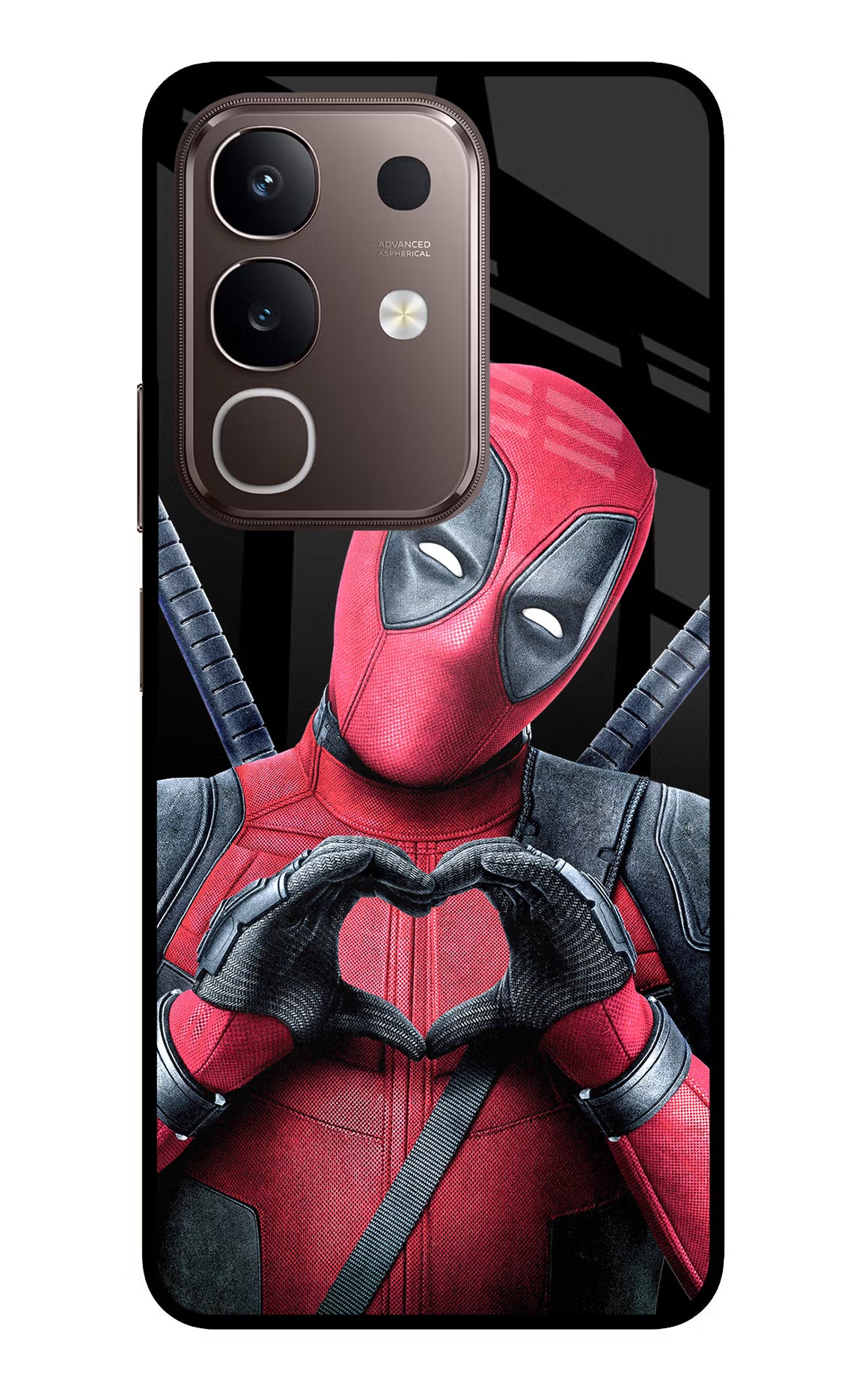 Deadpool Vivo Y31 Pro 5G Glass Case Back Cover by Casekaro