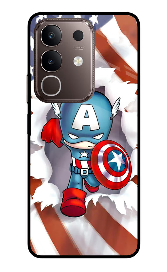 Captain America Vivo Y31 Pro 5G Glass Case