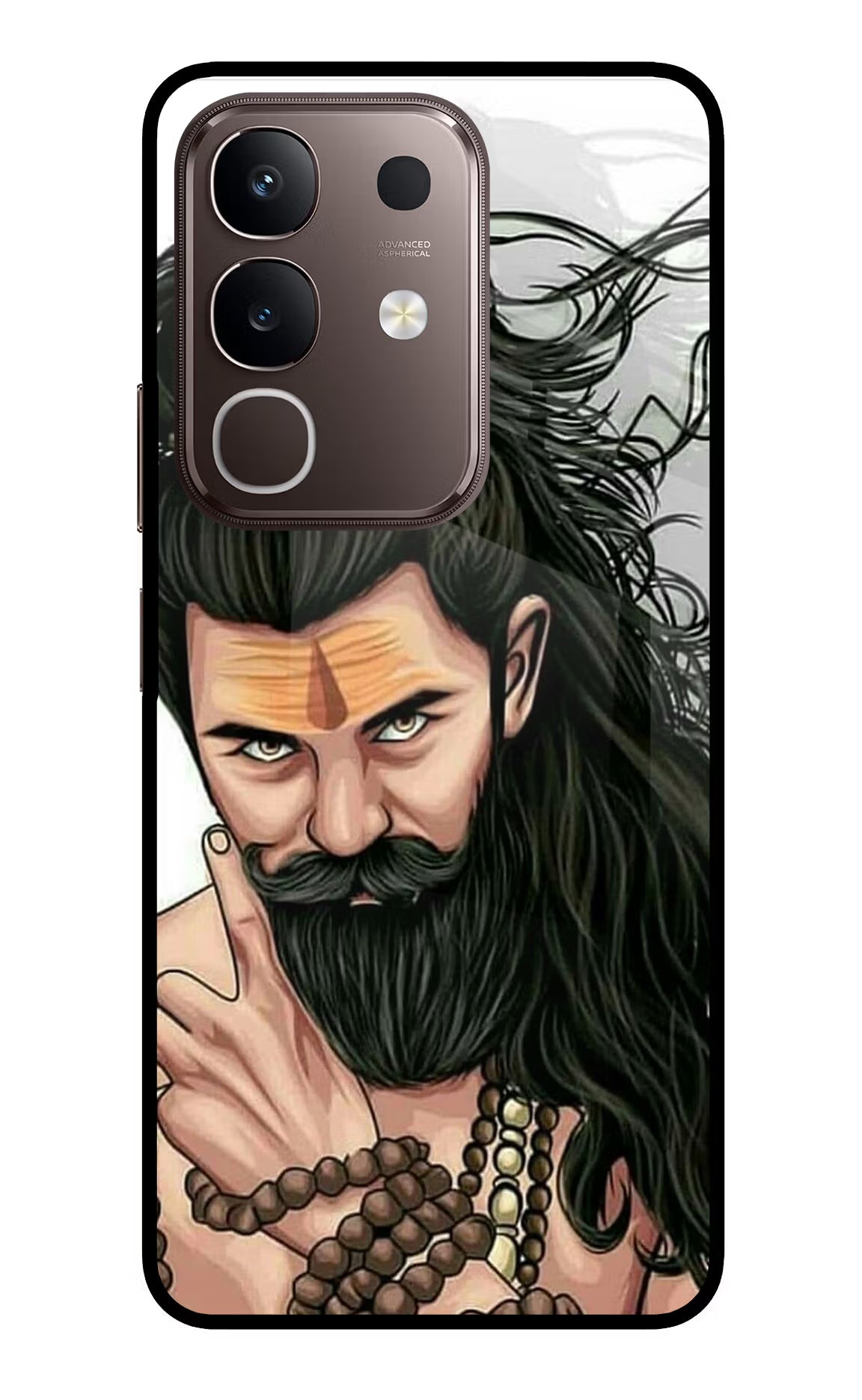 Mahadev Vivo Y31 Pro 5G Glass Case Back Cover by Casekaro