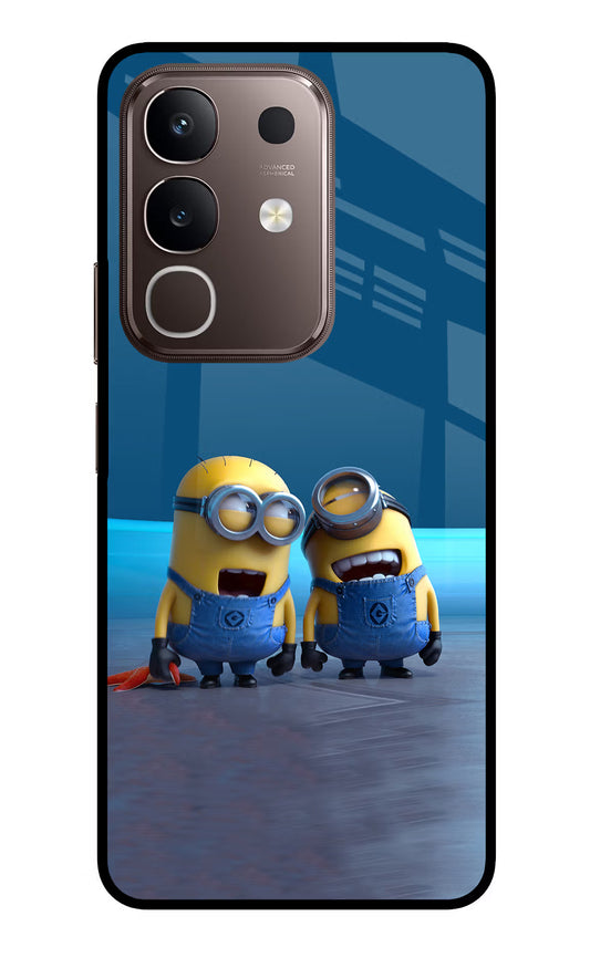 Minion Laughing Vivo Y31 Pro 5G Glass Case