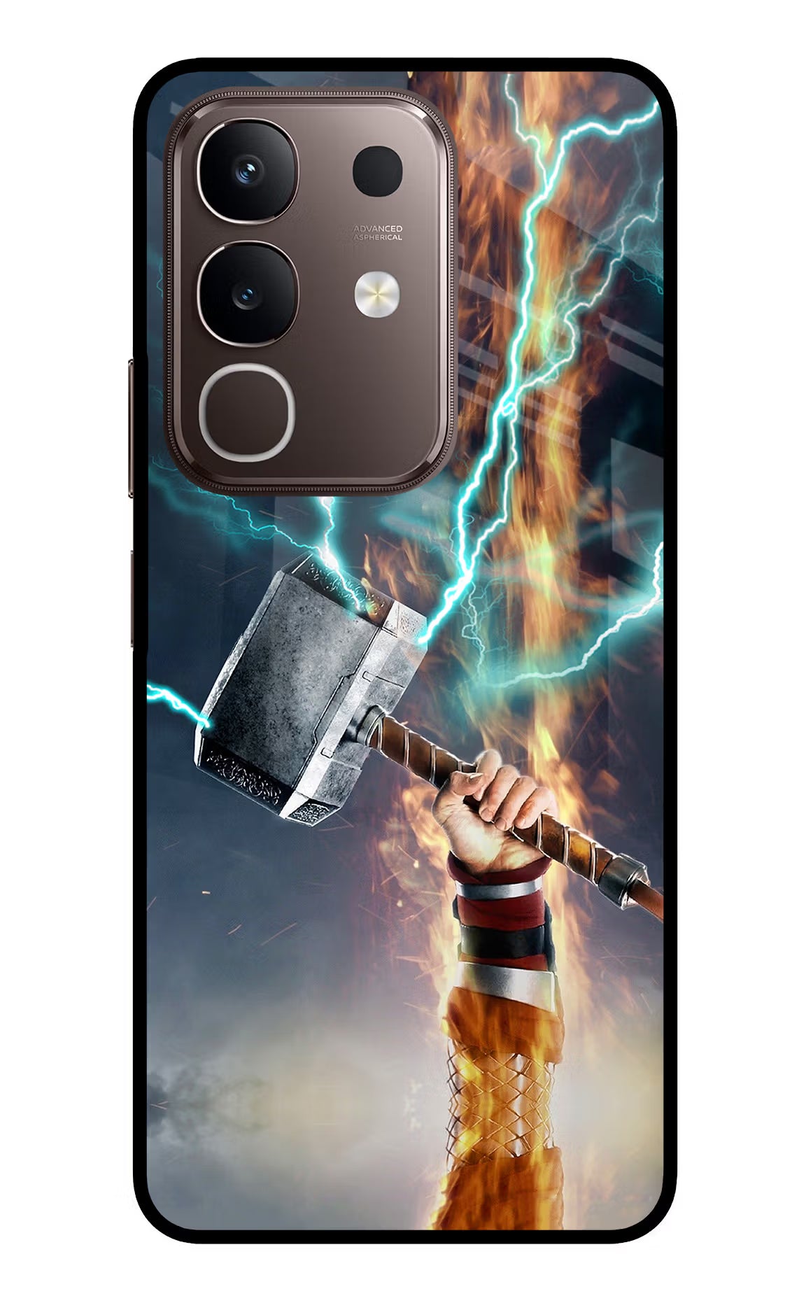 Thor Hammer Mjolnir Vivo Y31 Pro 5G Glass Case