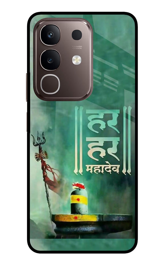 Har Har Mahadev Shivling Vivo Y31 Pro 5G Glass Case