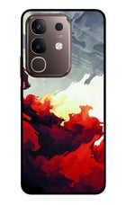 Fire Cloud Vivo Y31 Pro 5G Glass Case