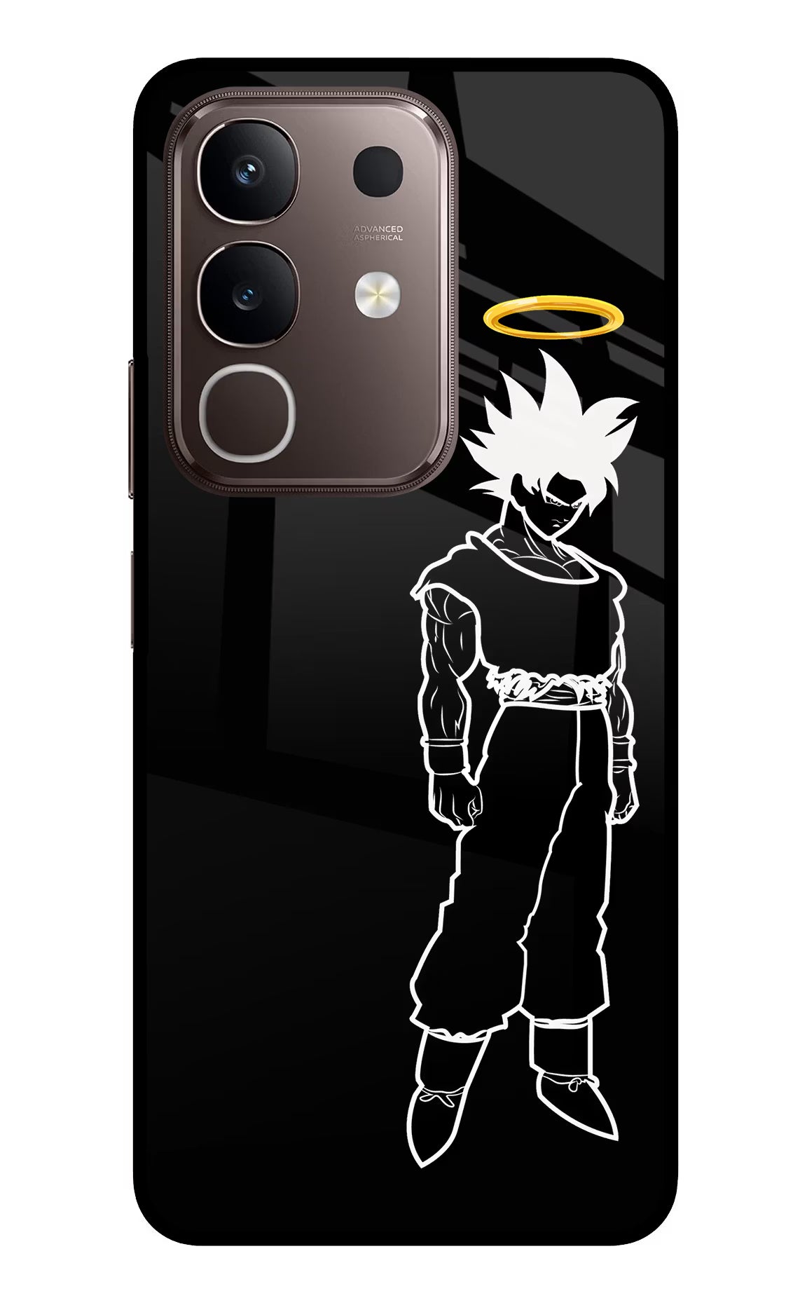 DBS Character Vivo Y31 Pro 5G Glass Case Back Cover by Casekaro