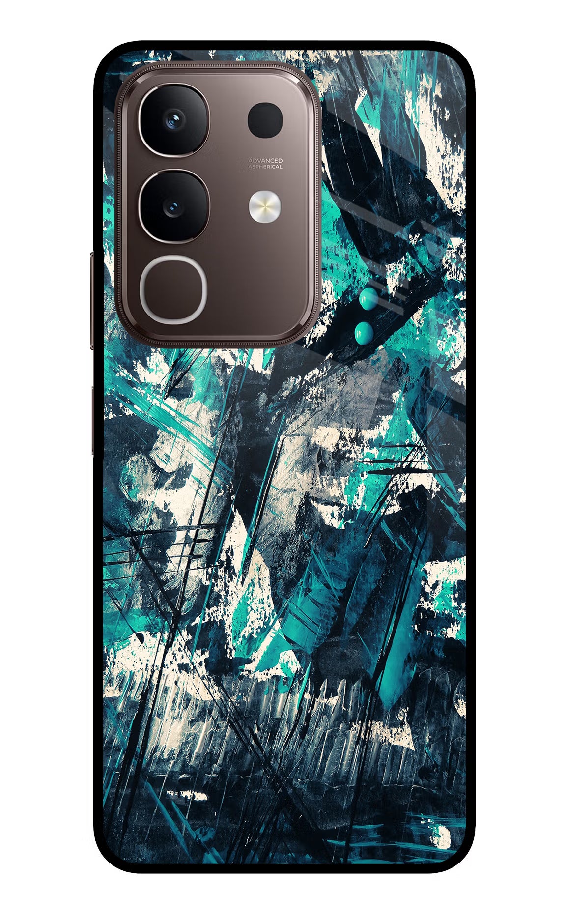 Artwork Vivo Y31 Pro 5G Glass Case Back Cover by Casekaro