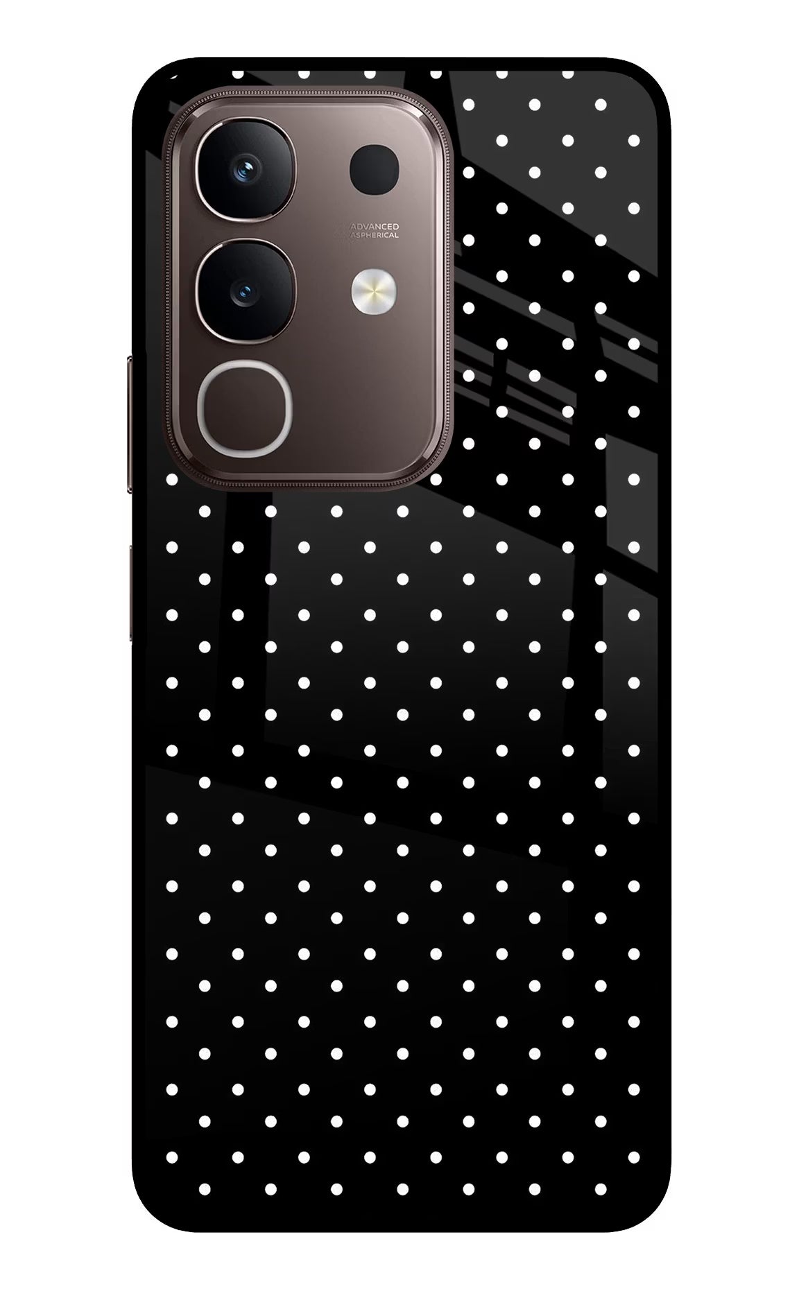 White Dots Vivo Y31 Pro 5G Glass Case