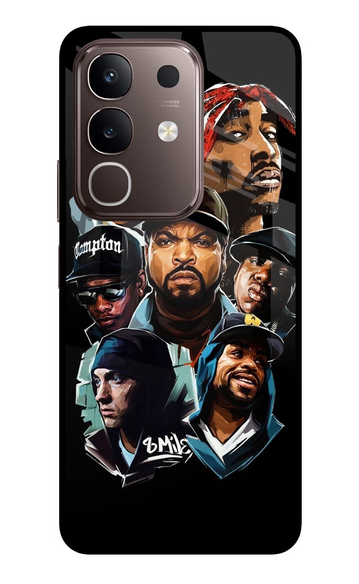 Rappers Vivo Y31 Pro 5G Glass Case