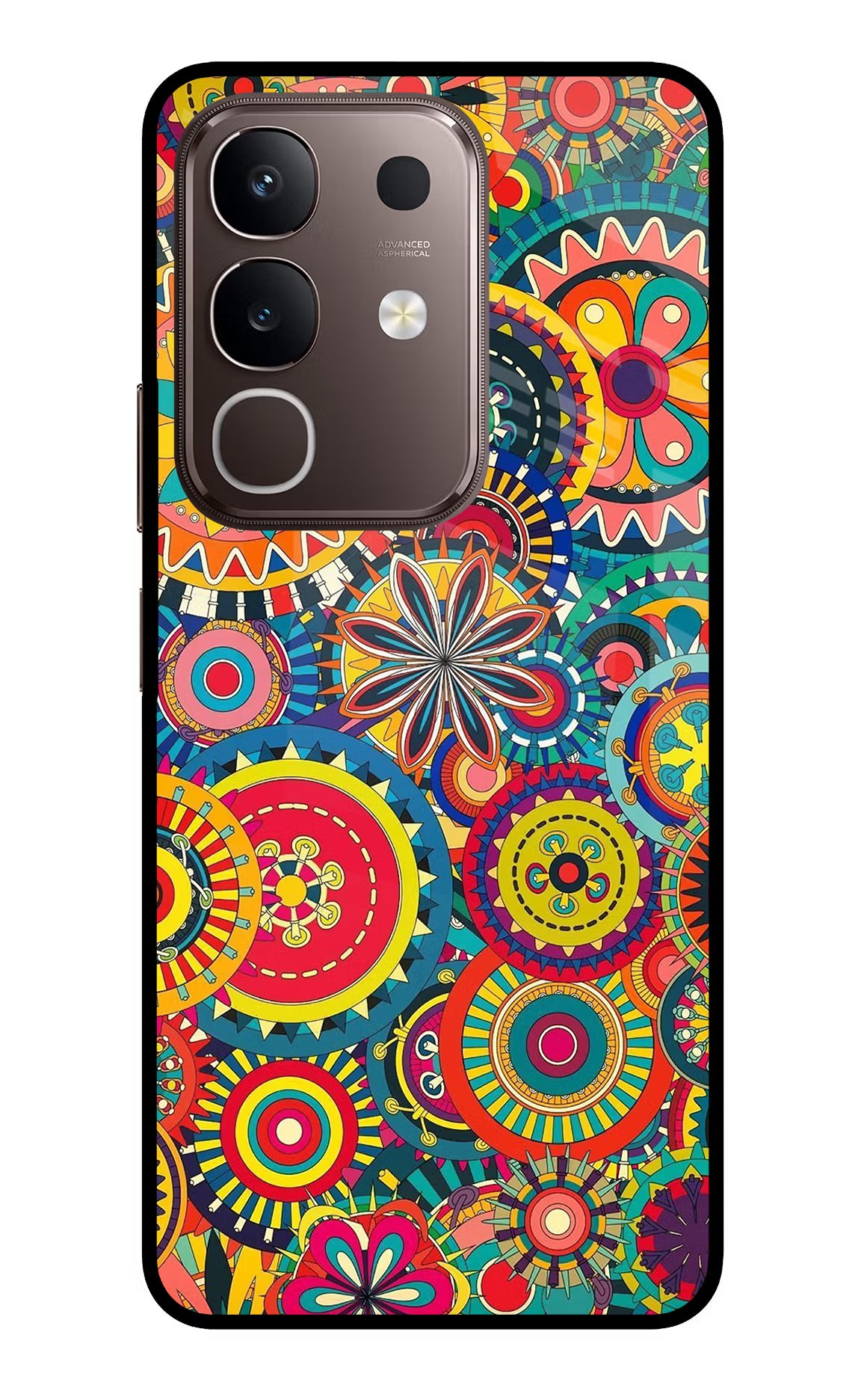Gol Gol Art Vivo Y31 Pro 5G Glass Case
