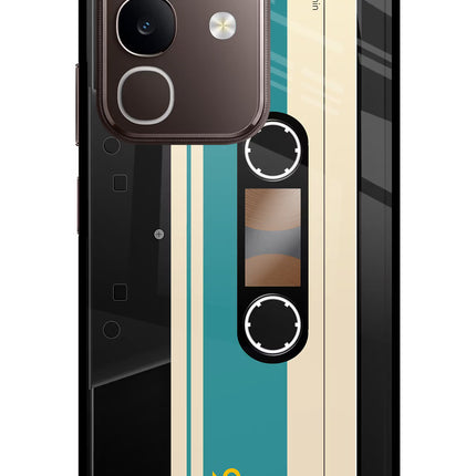 Cassette Vivo Y31 Pro 5G Glass Case Back Cover by Casekaro