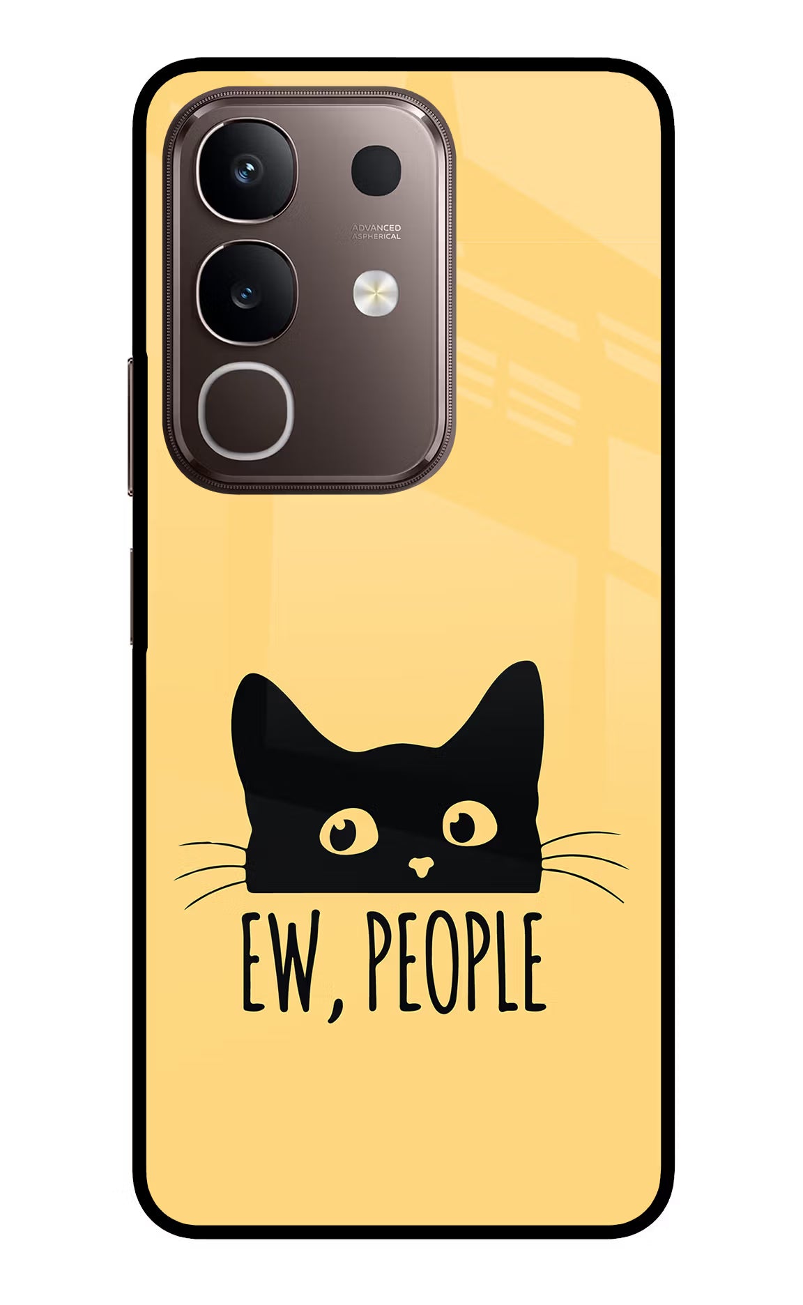 Ew People Catitude Vivo Y31 Pro 5G Glass Case