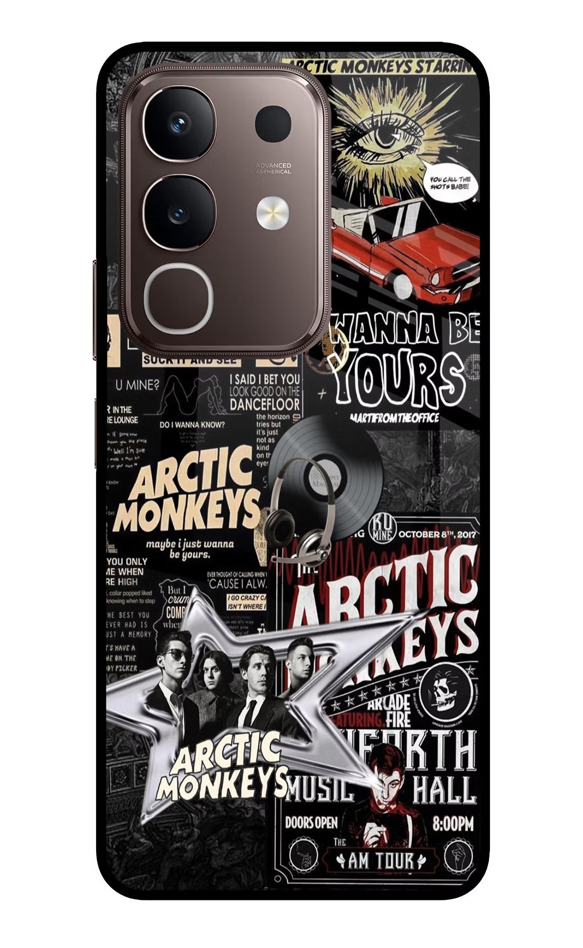 Arctic Monkeys Vivo Y31 Pro 5G Glass Case Back Cover by Casekaro