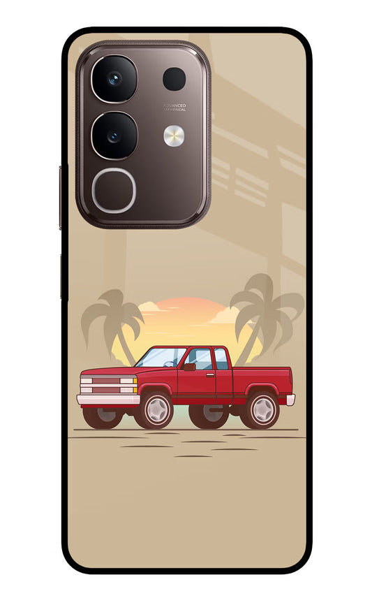 Desert Classic Drive Vivo Y31 Pro 5G Glass Case
