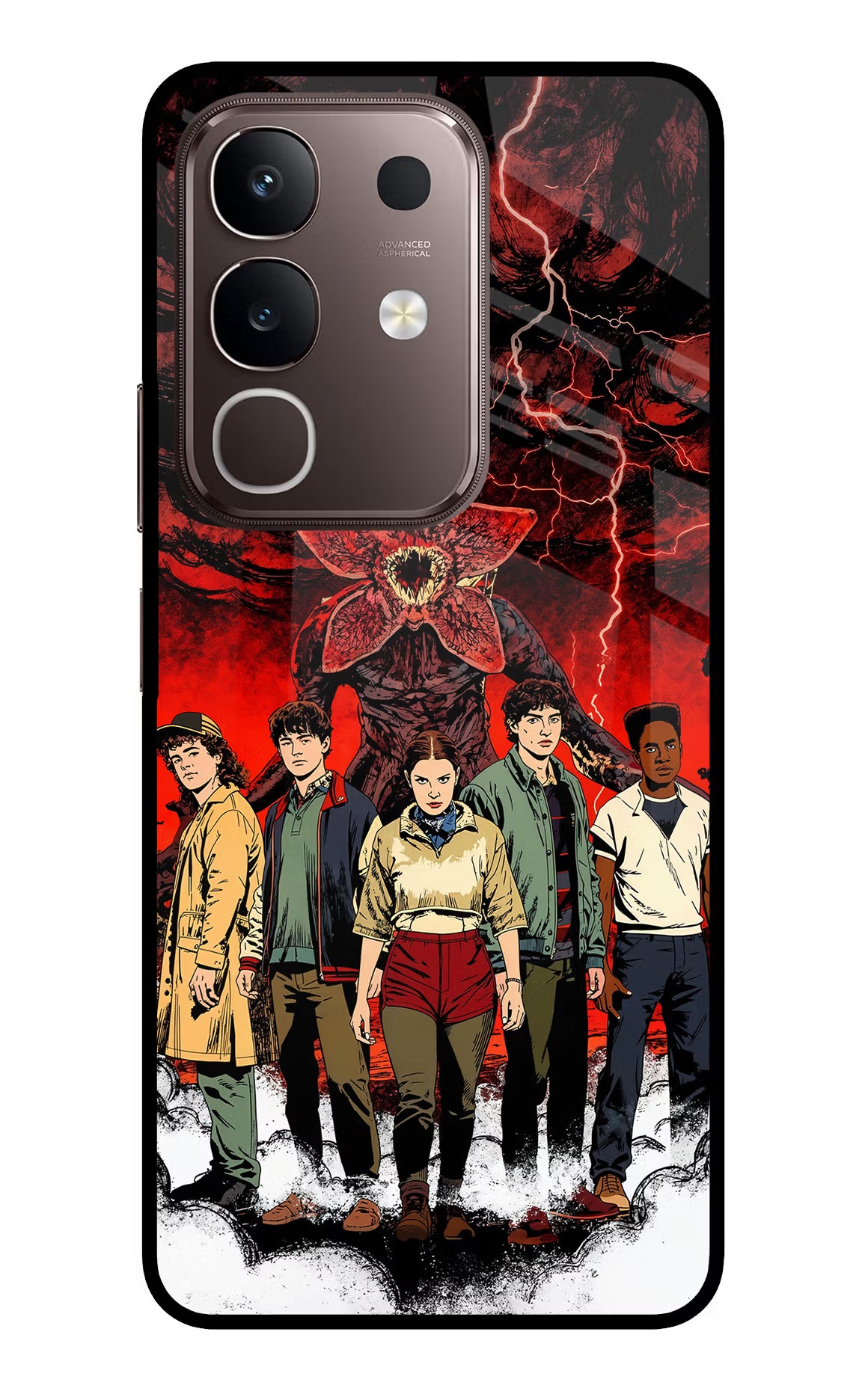 Ordinary Things Characters Vivo Y31 Pro 5G Glass Case