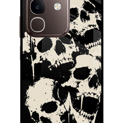 Dead Stack Vivo Y31 Pro 5G Glass Case Back Cover by Casekaro