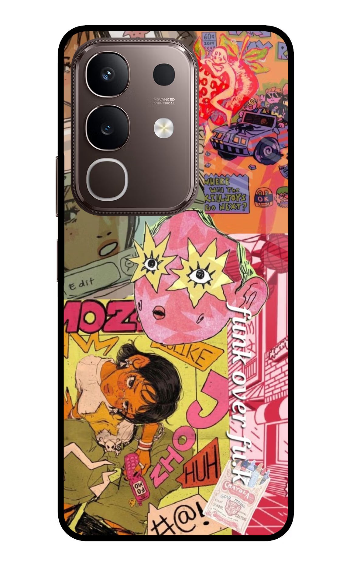 Funkover Vivo Y31 Pro 5G Glass Case