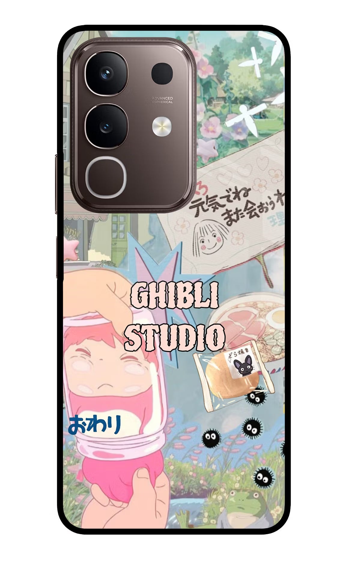 Studio Ghibli Vivo Y31 Pro 5G Glass Case