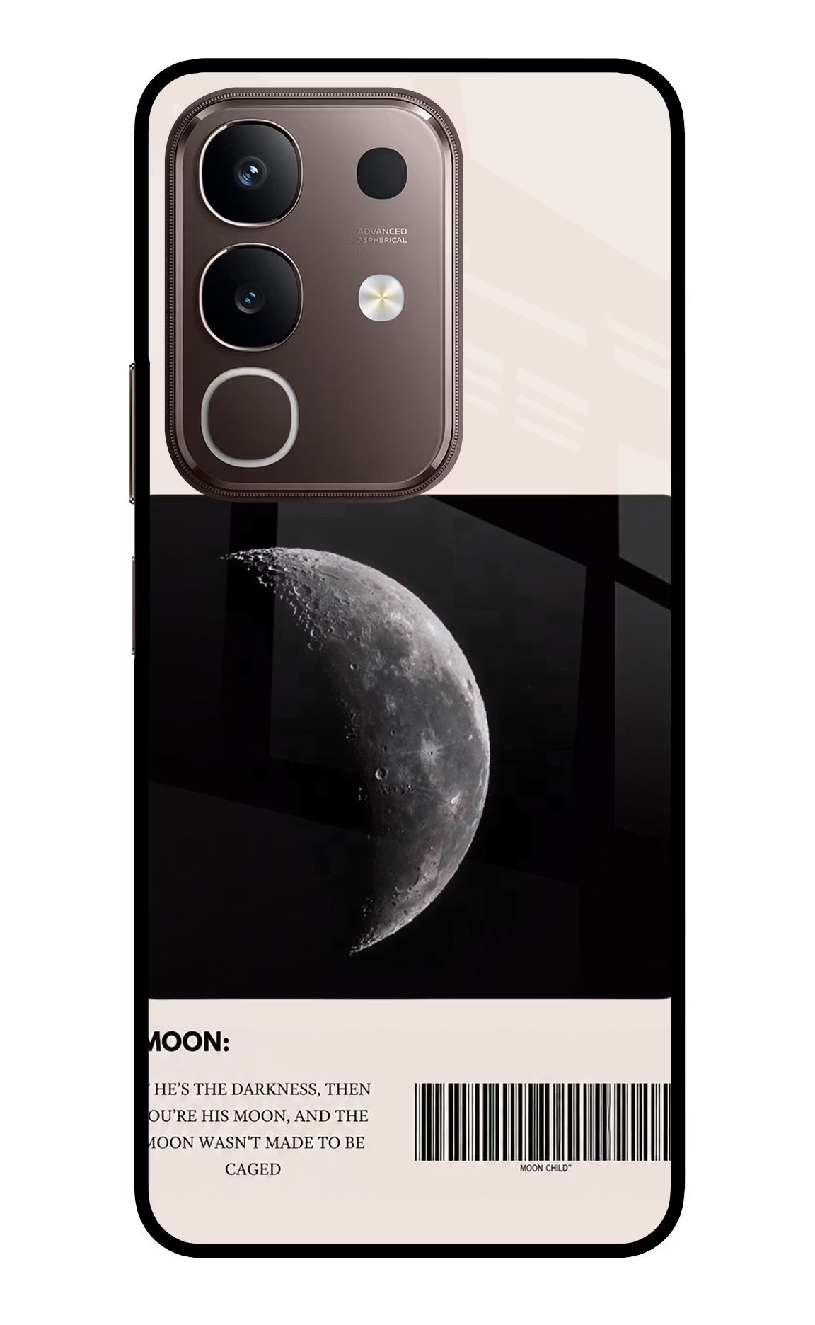Moon Phase Vivo Y31 Pro 5G Glass Case