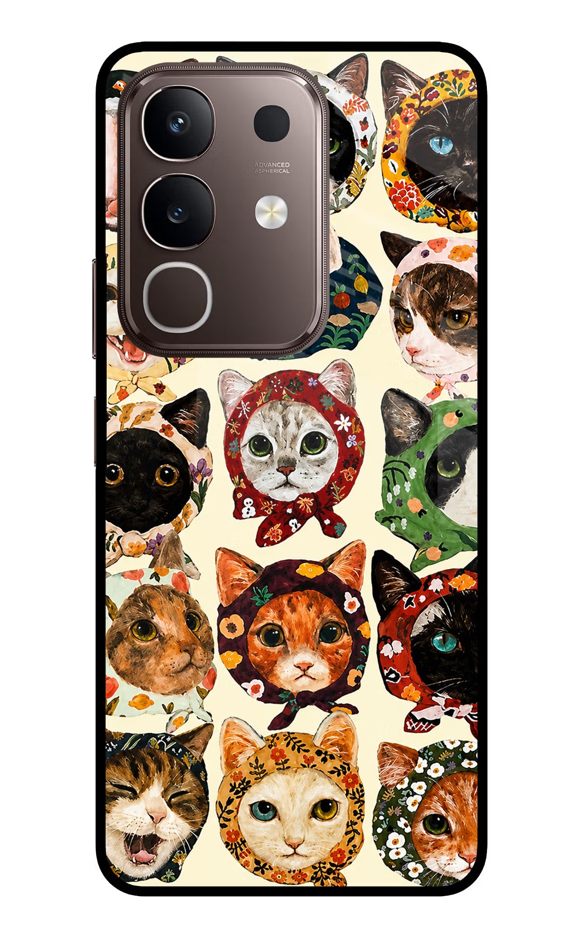 Cool Cat Vivo Y31 Pro 5G Glass Case
