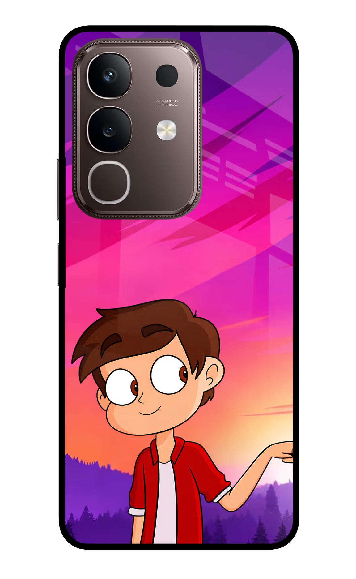 Marco Sunset Vivo Y31 Pro 5G Glass Case