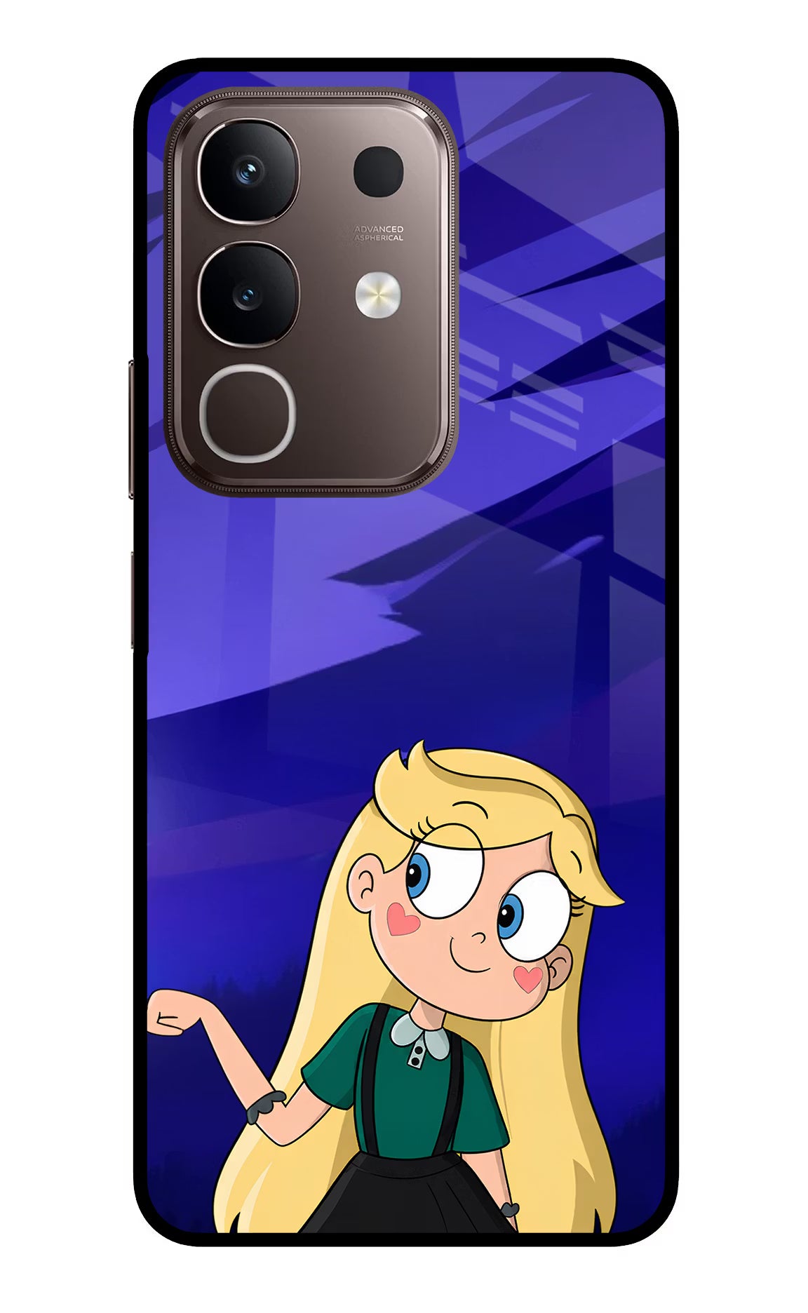Star Glow Vivo Y31 Pro 5G Glass Case