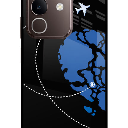 Love Orbit Vivo Y31 Pro 5G Glass Case Back Cover by Casekaro