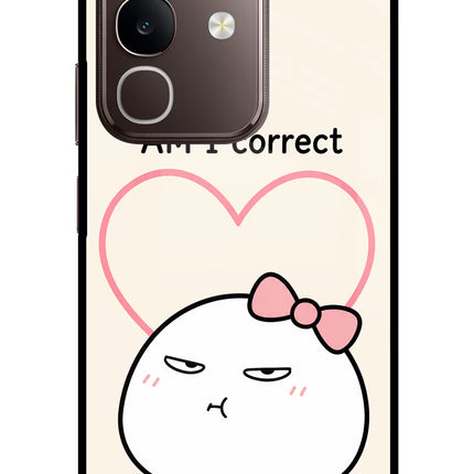 Always Right Vivo Y31 Pro 5G Glass Case Back Cover by Casekaro