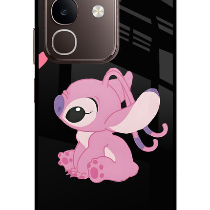 Angel Crush Vivo Y31 Pro 5G Glass Case Back Cover by Casekaro