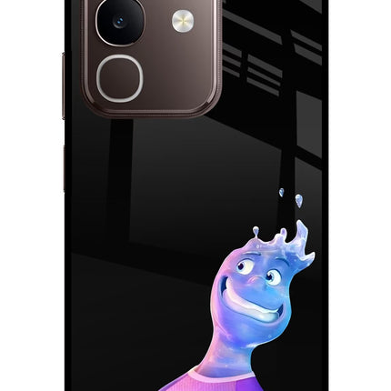 Wade Wave Vivo Y31 Pro 5G Glass Case Back Cover by Casekaro