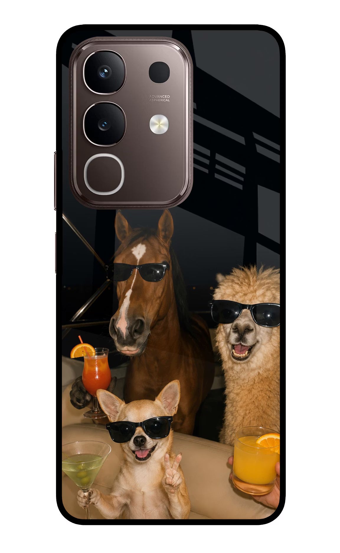 Party Squad Vivo Y31 Pro 5G Glass Case